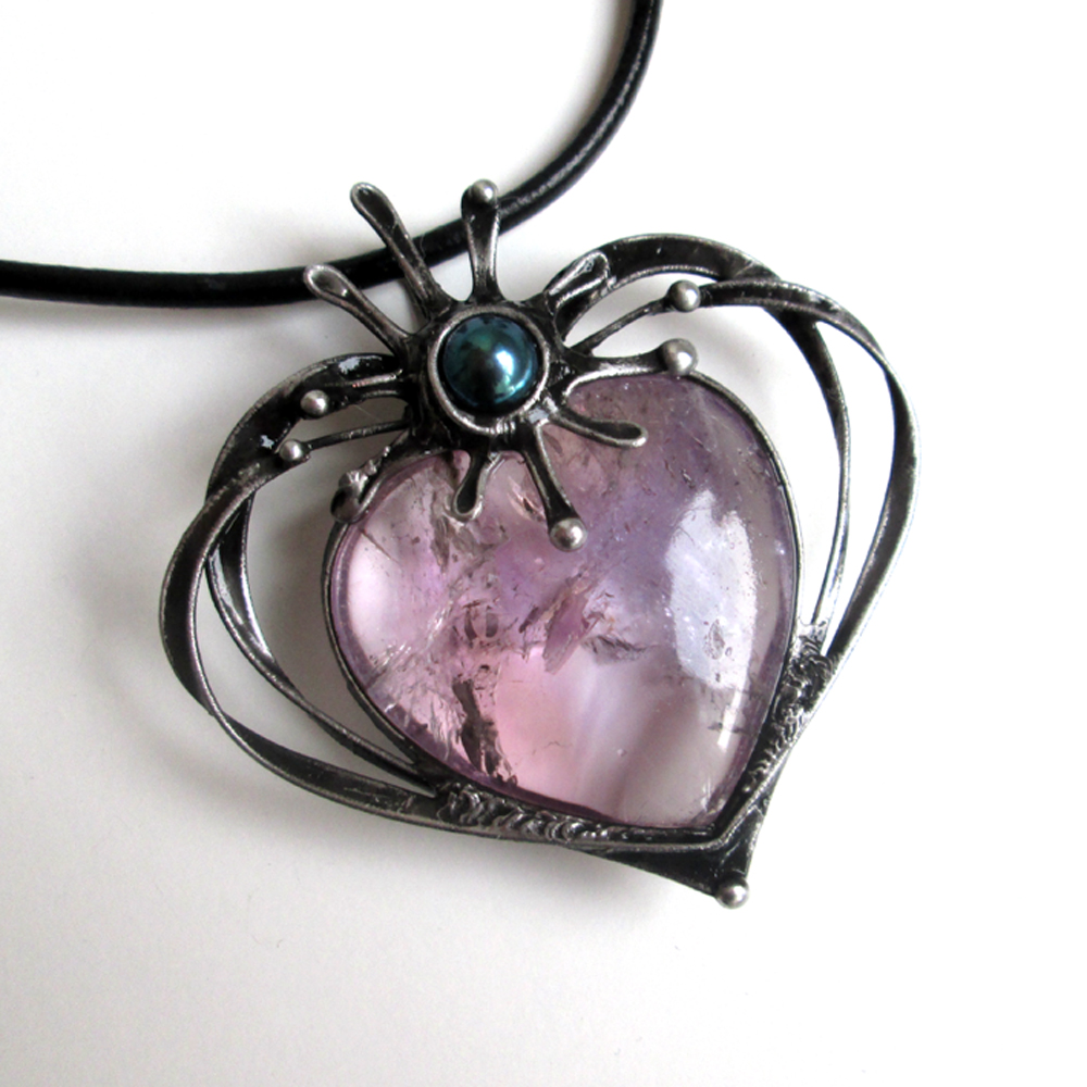 Ametyst a modrá perla