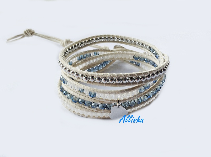 Kožený náramek Anabella