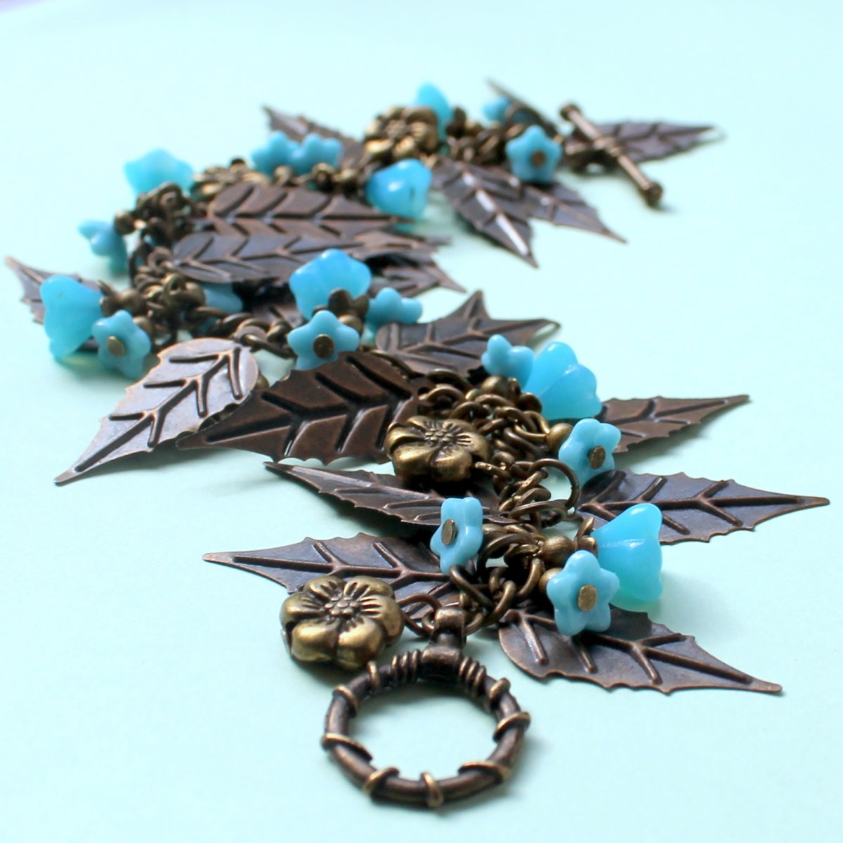 Pomněnkový náramek