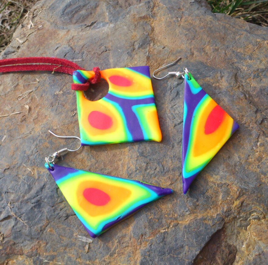 Sada va neonových barvičkách