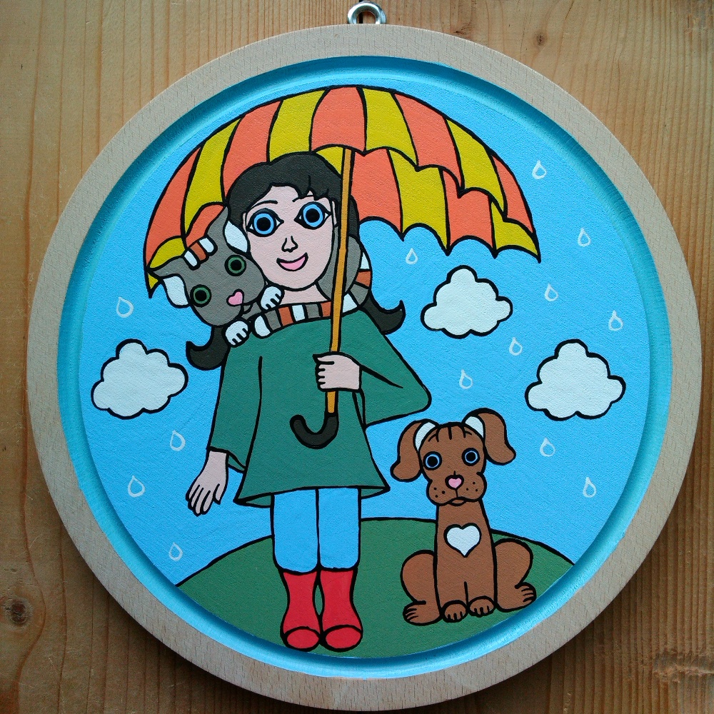 Prkénko - Pod deštníkem.