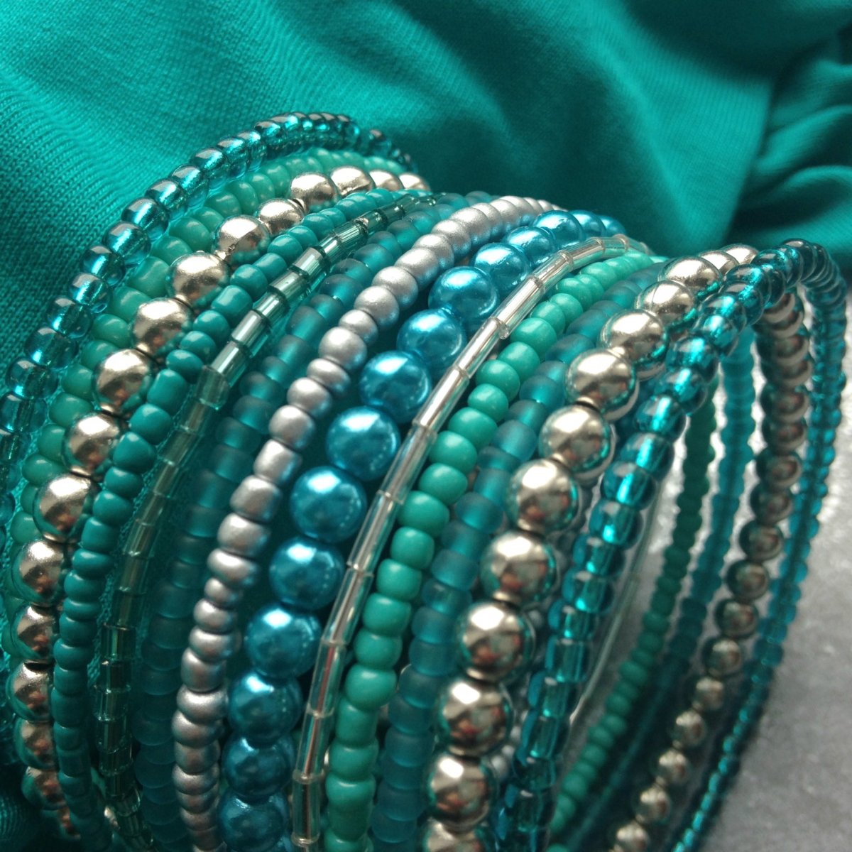 Tyrkys ve stříbře