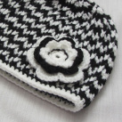 Proužkatá černobílá