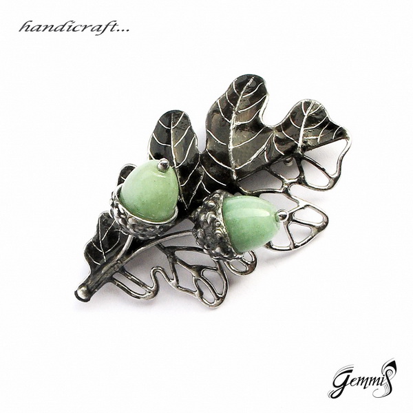 Dubová ratolest - brož