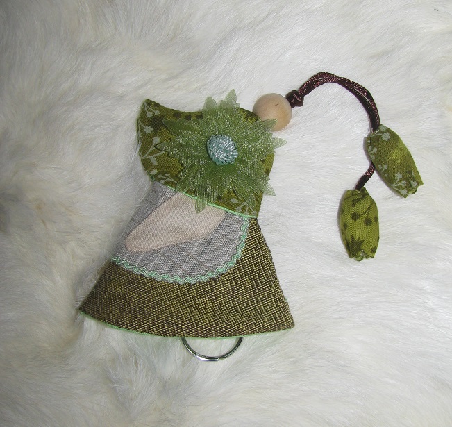 japonská klíčenka - zelená