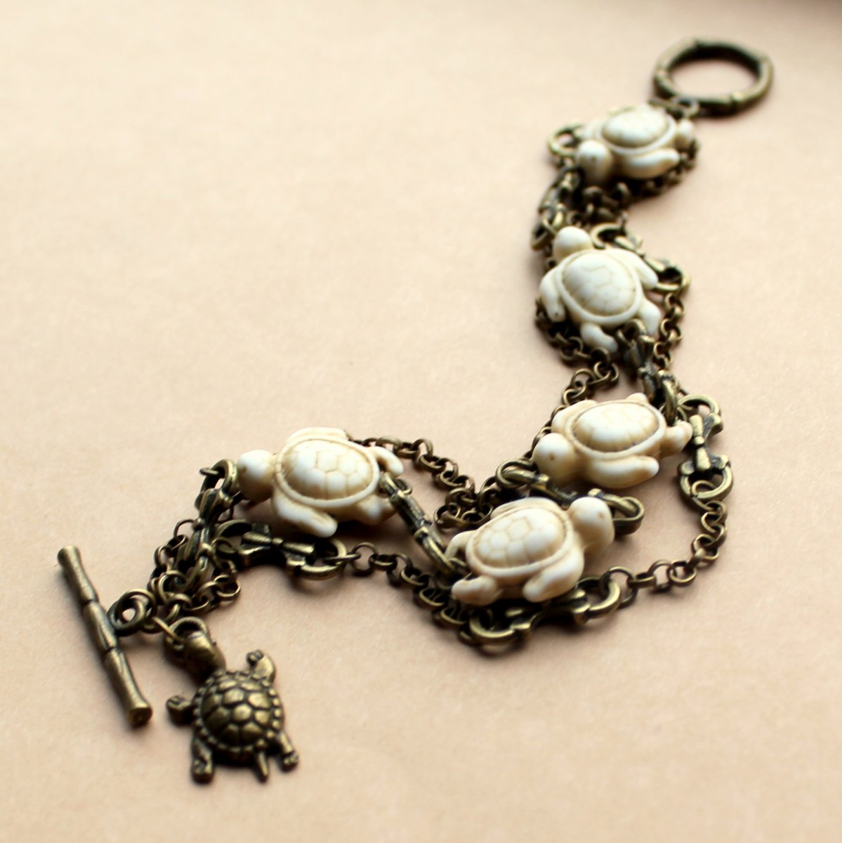 Želvičkový luxusní náramek 