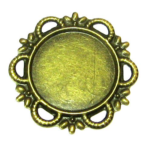 Lůžko okrasné - antik bronze