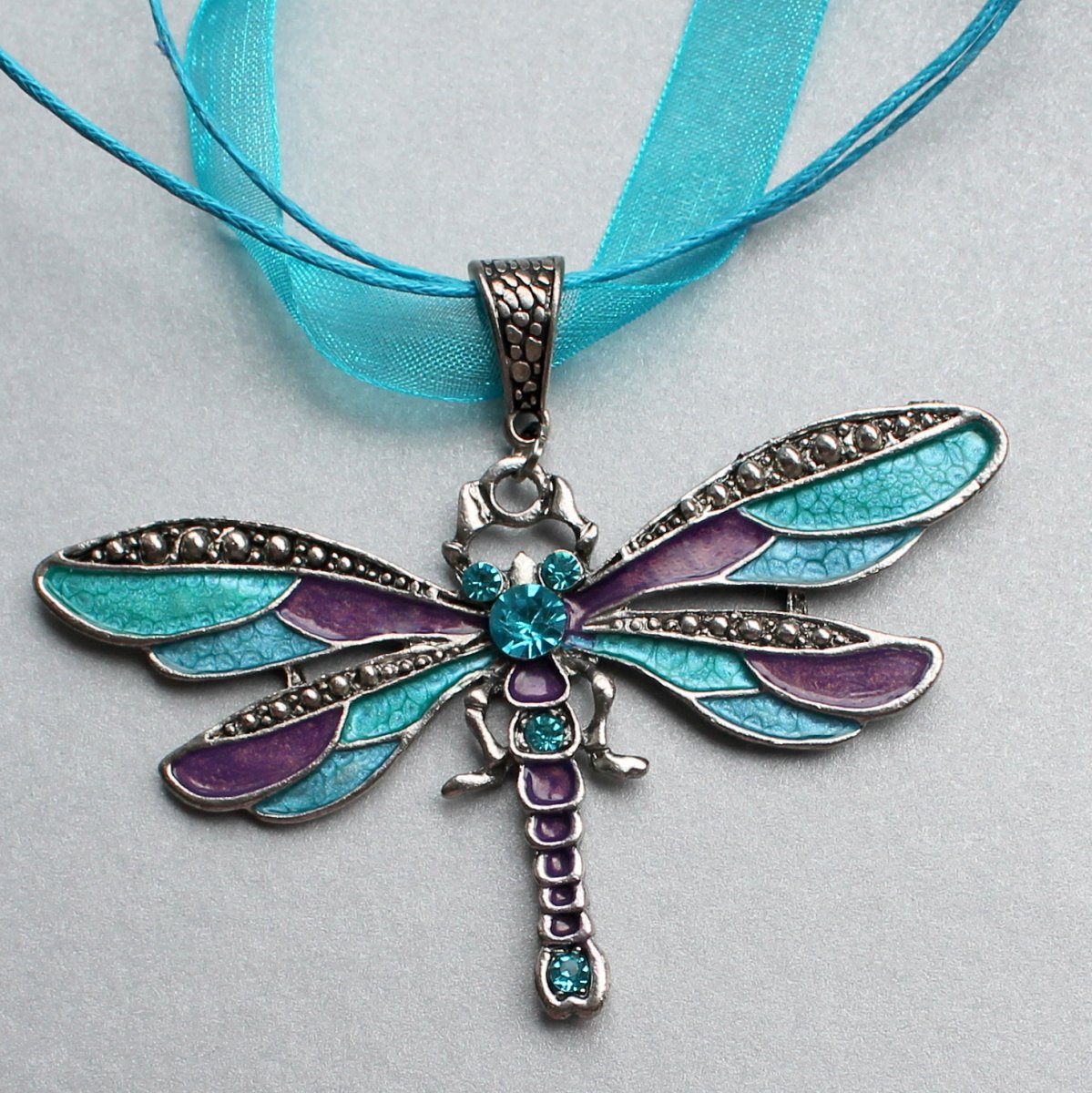 Luxusní vážka - náhrdelník