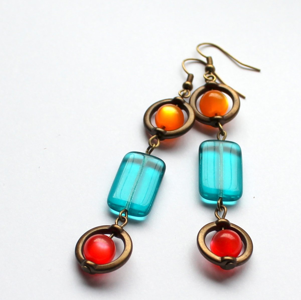 Geometrie - náušnice