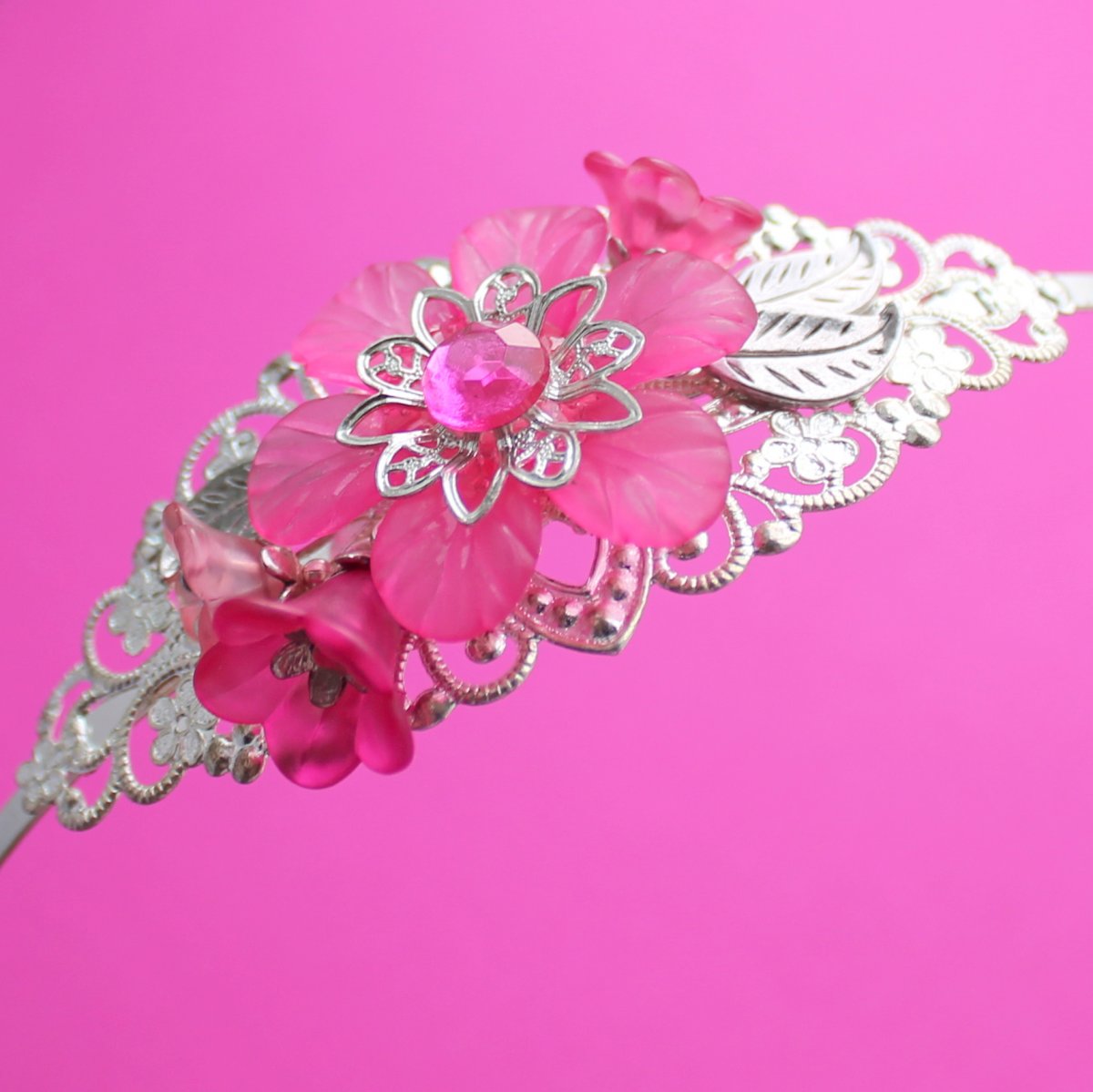 Květinová  čelenka