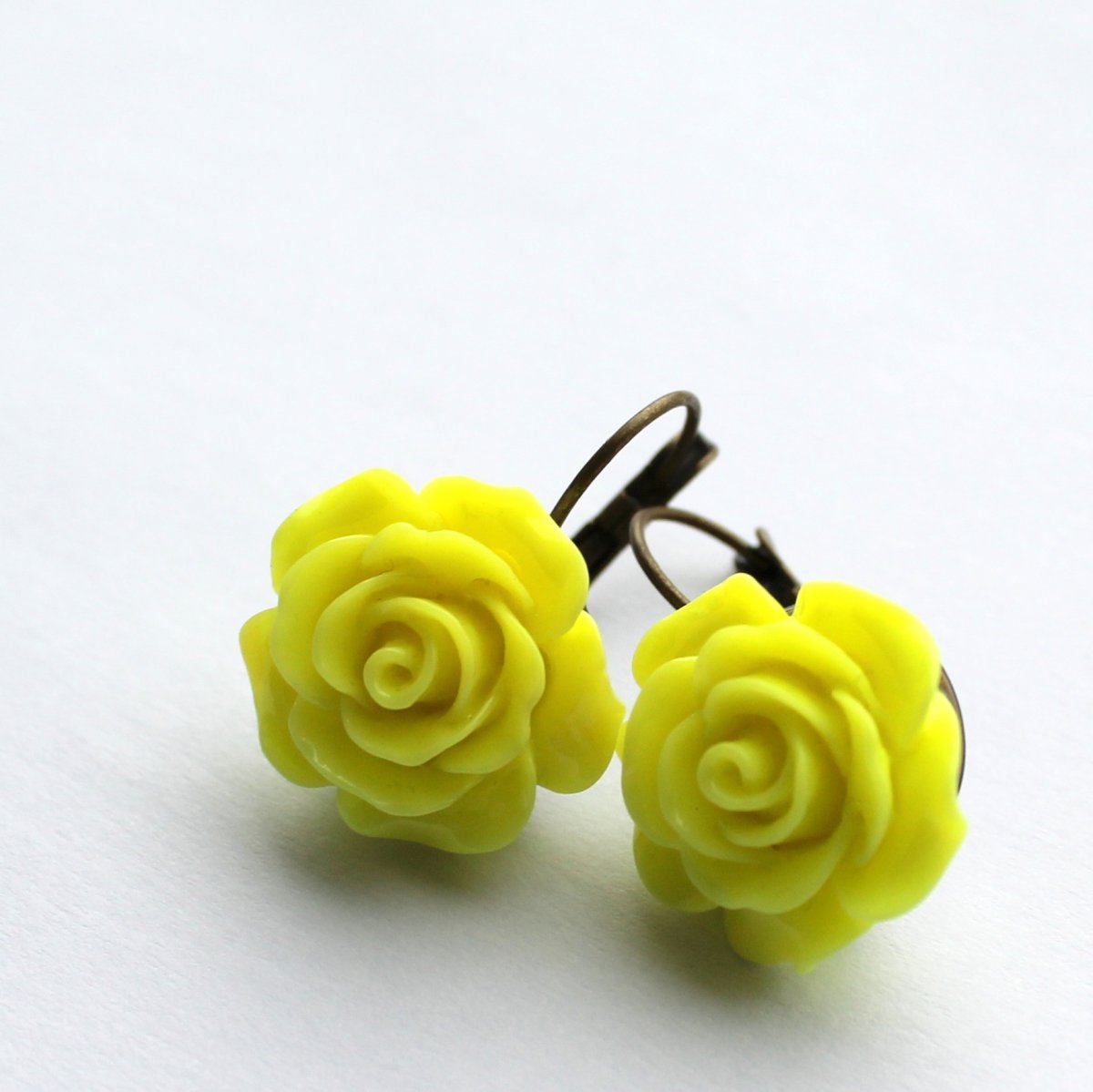 Náušnice s růží