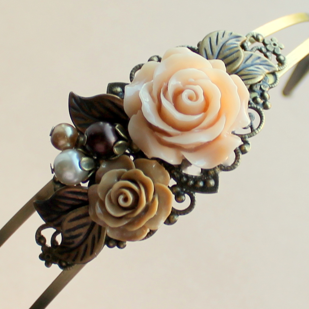 Královna květin - čelenka