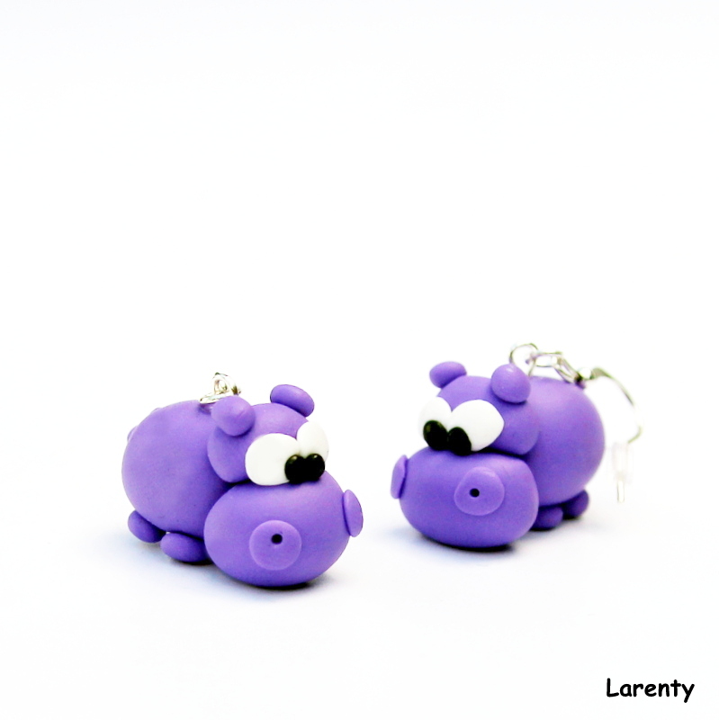 Hrošíci - fialová