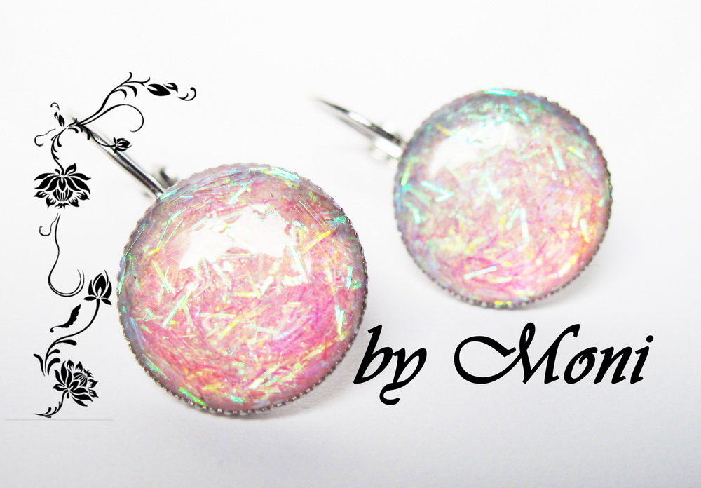 Třpytivky růžovo-bílé