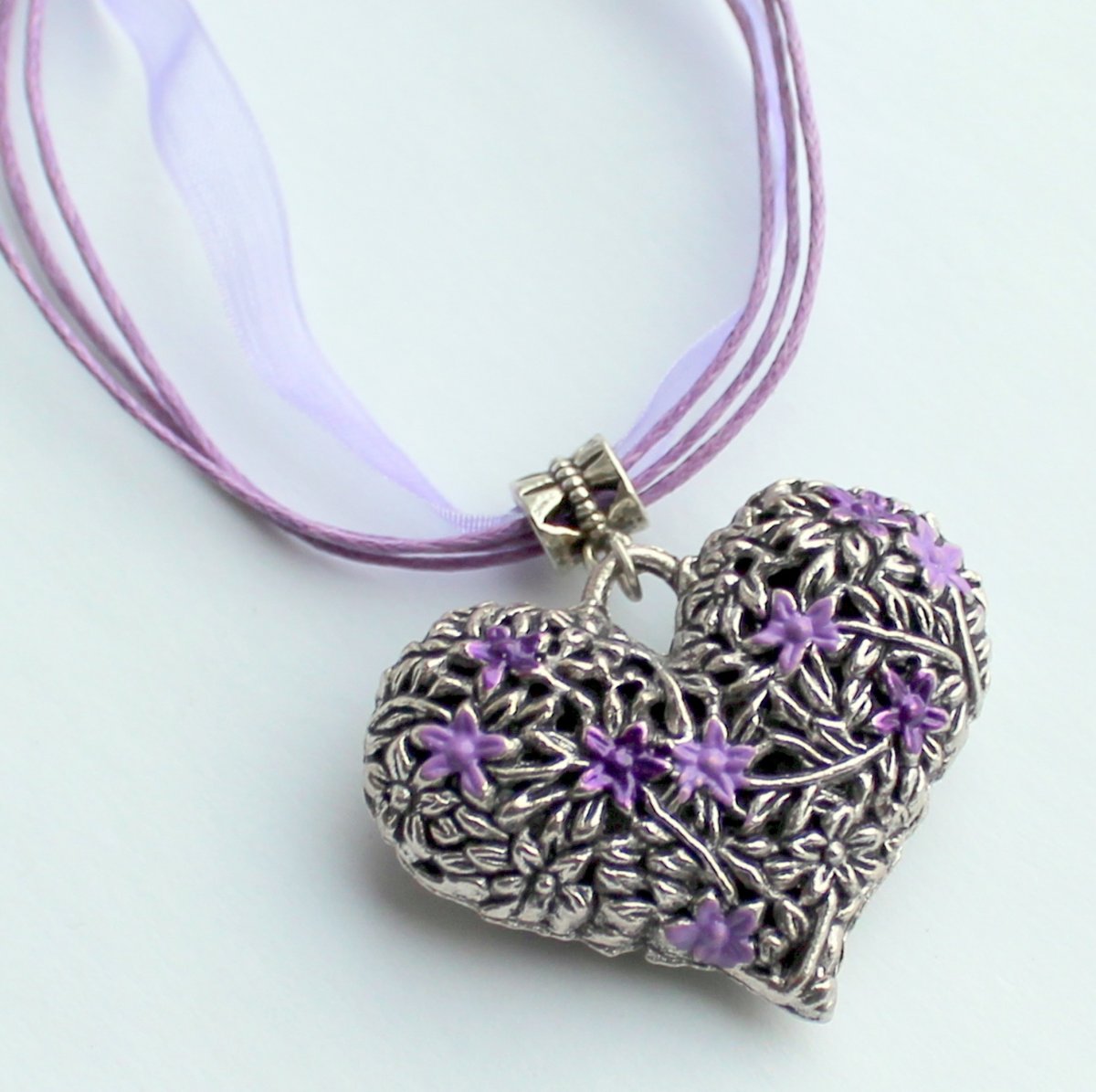 Srdce z lásky maluju - náhrdelník