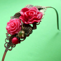 Královna květin - čelenka