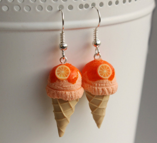 kopečková  zmrzlina pomerančová