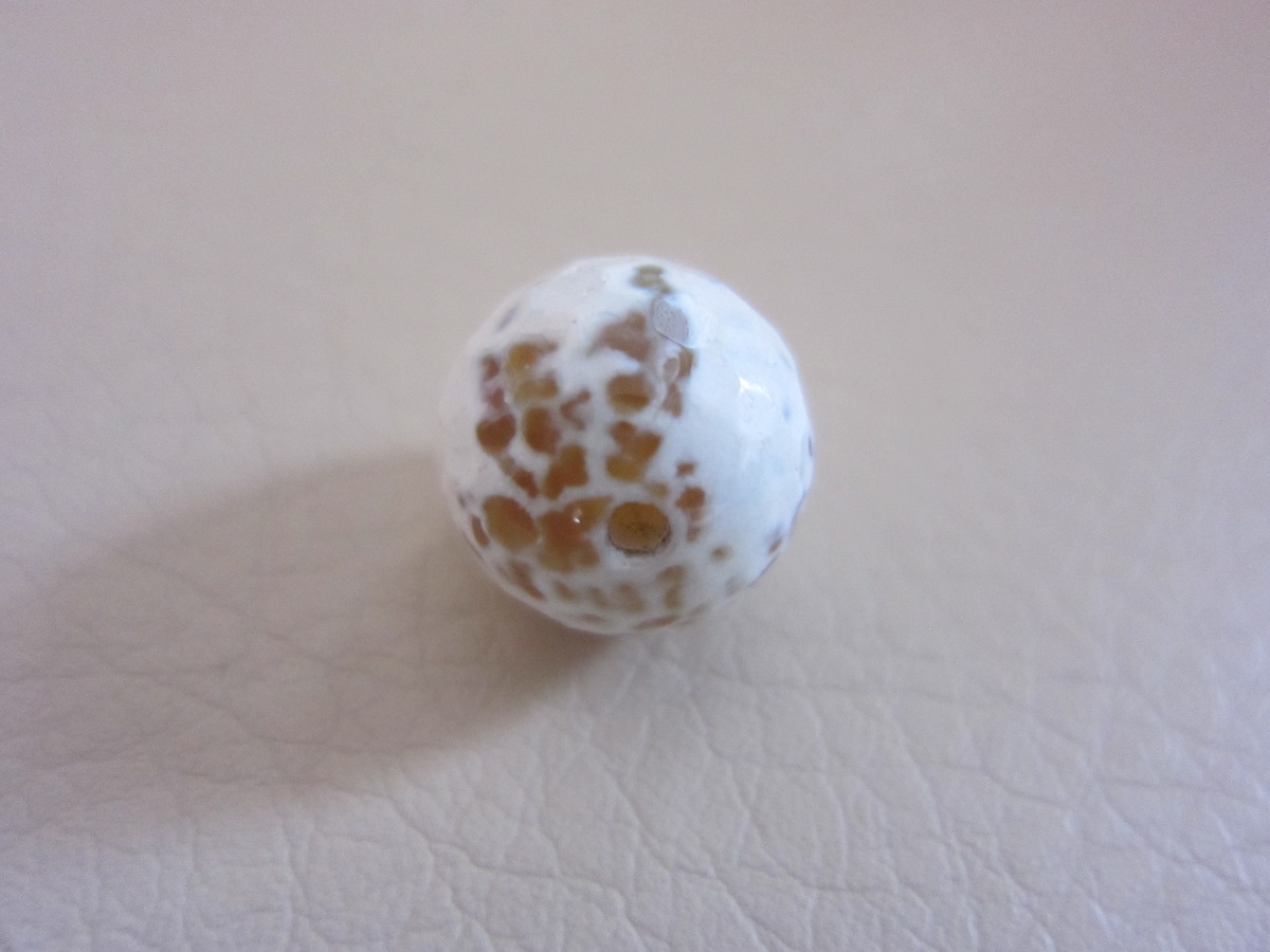 Achát korálek - 1 kus