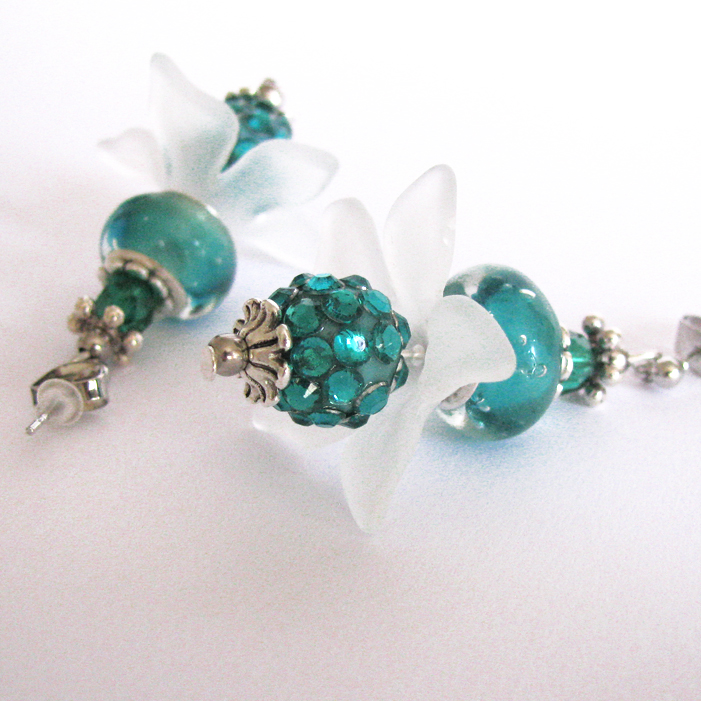 Rozkvetlé náušnice XI.