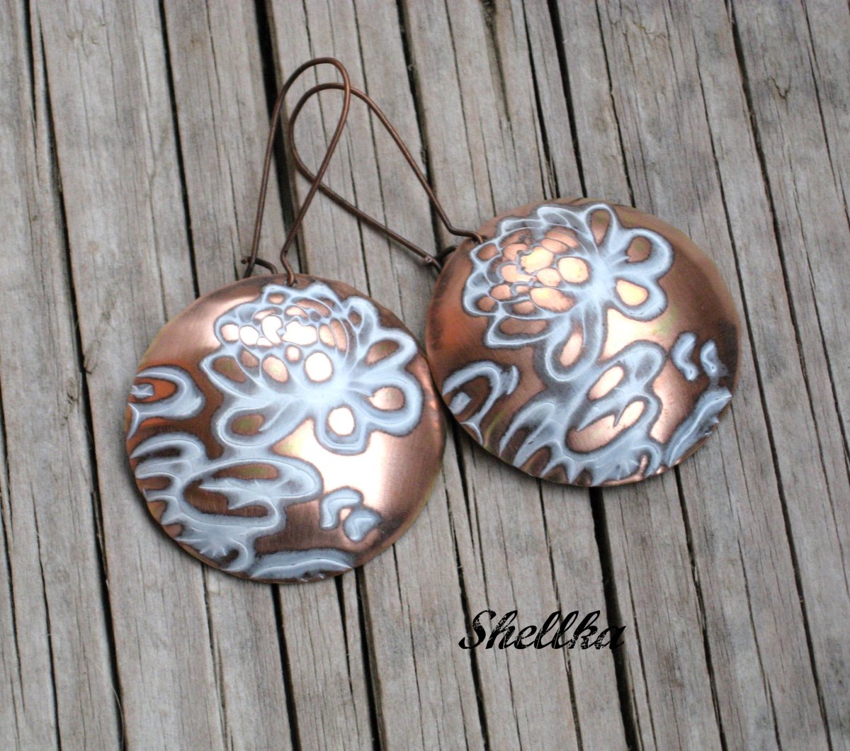 Náušnice ,,WATERLILIES,,