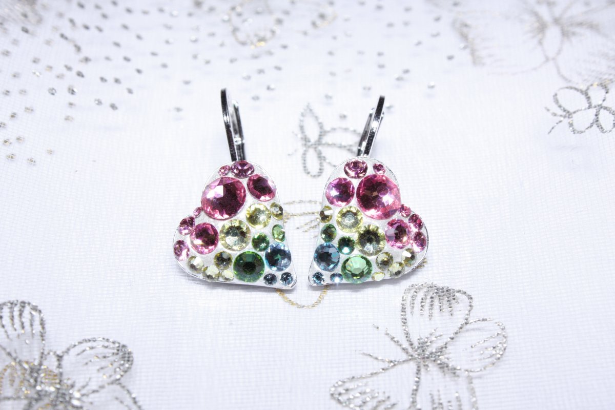 Barevná srdíčka č.2