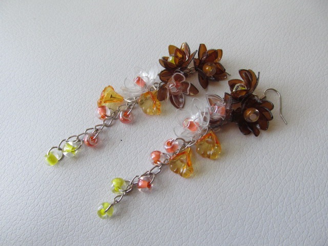 Náušnice - pro podzimní vílu