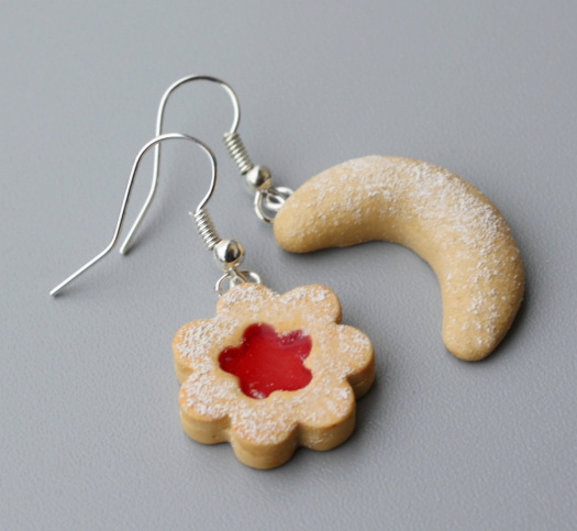 linecké  a vanilkový rohlíček