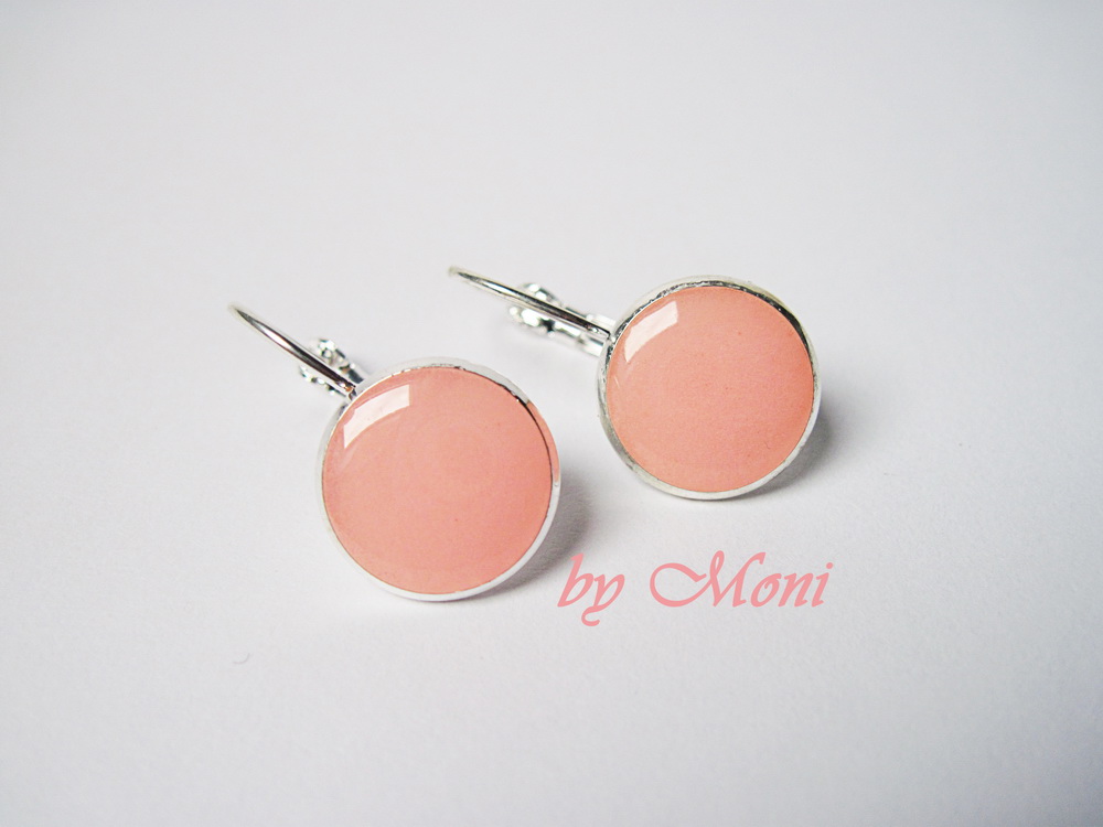 Růžové náušnice