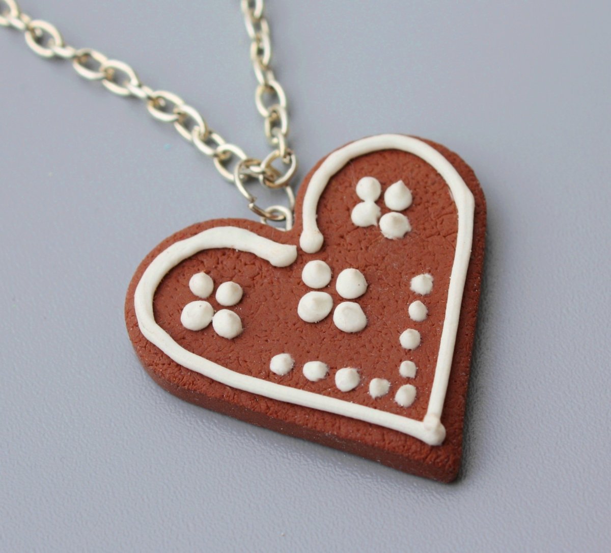 perníkové srdíčko .. přívěsek