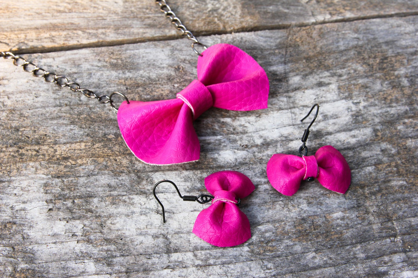 Růžové mašličky