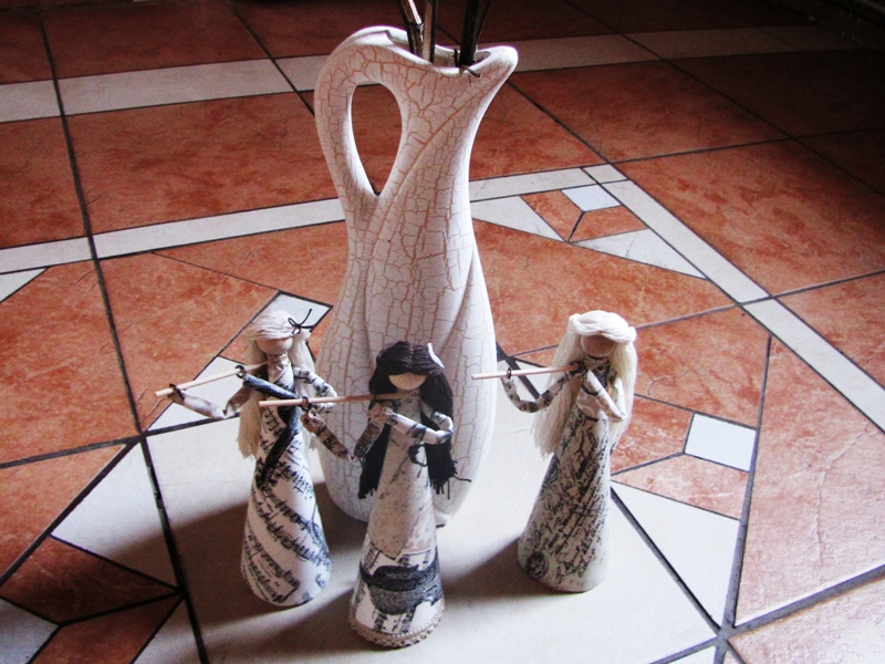 Tři flétnistky - komplet