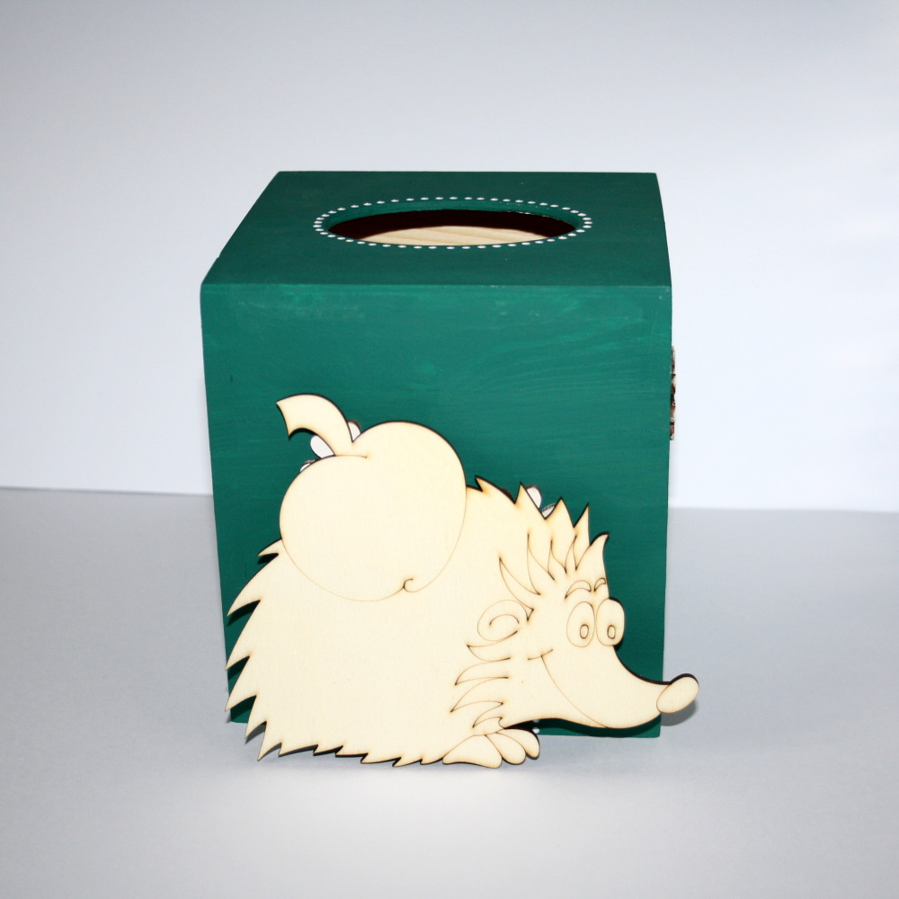 Krabička na kapesníky s ježkem