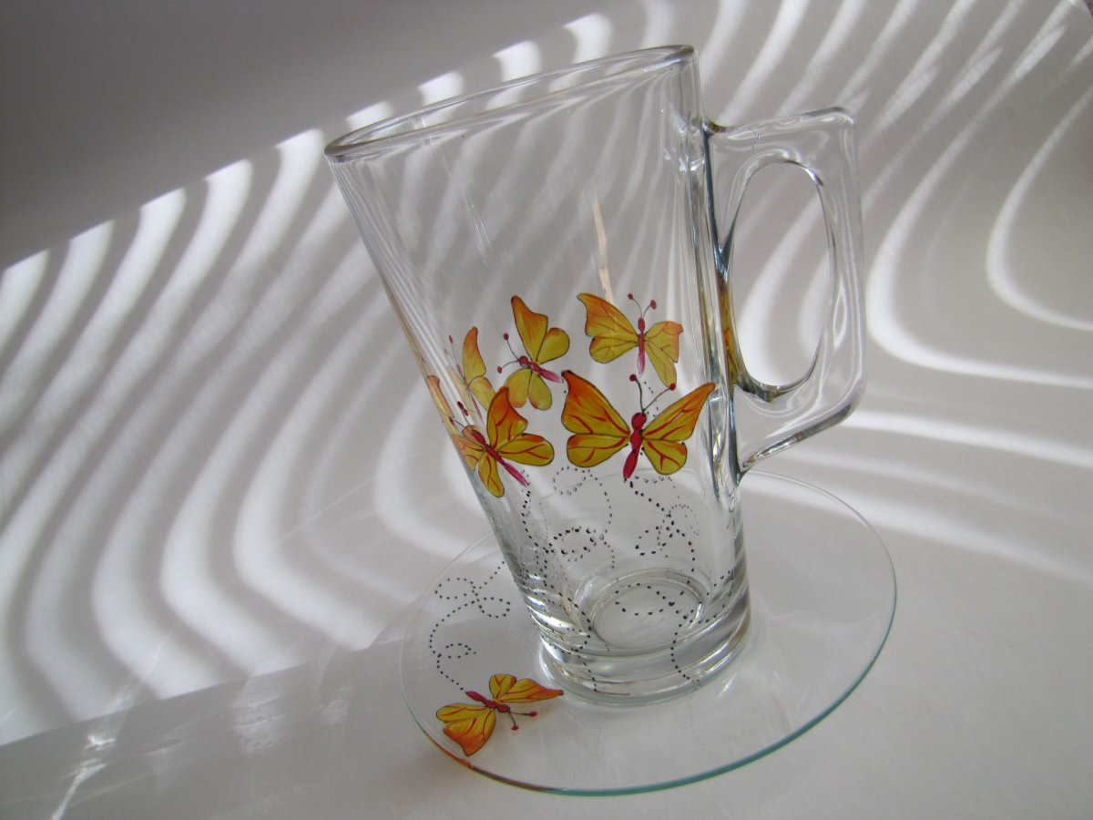 Chytila jsem na pasece motýlka.....