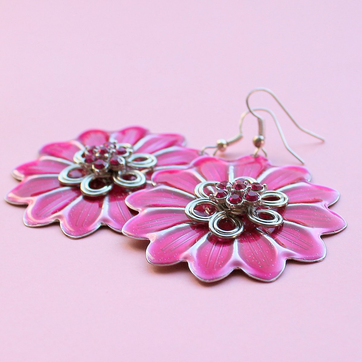 Růžovky - náušnice