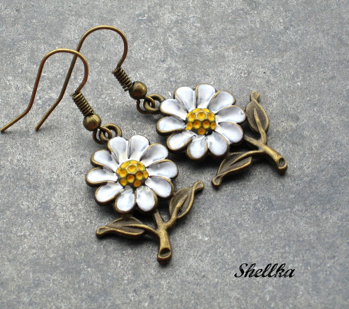 Náušnice ,,SEDMIKRÁSKY,, I.