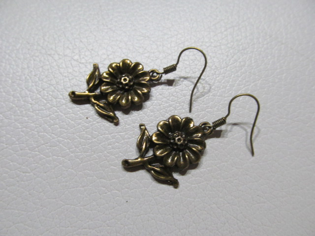 Náušnice - slunečnice