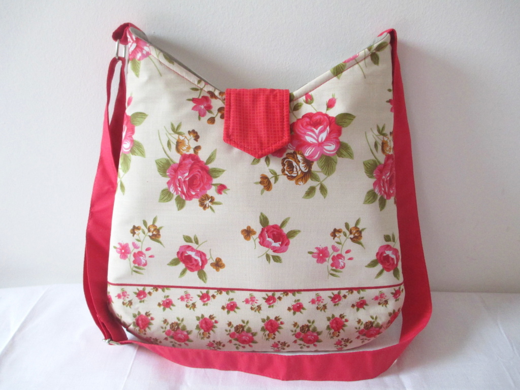 Kabelka- růžičky