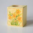 Velikonoční dřevěný svícen