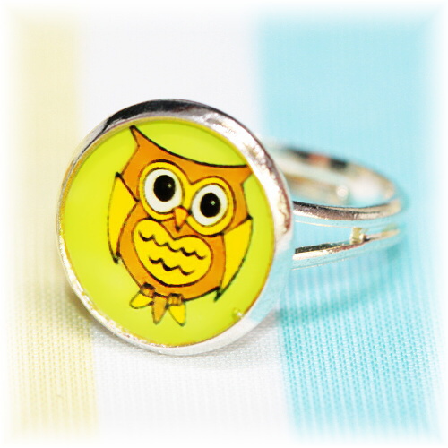 Prstýnek se sovičkou