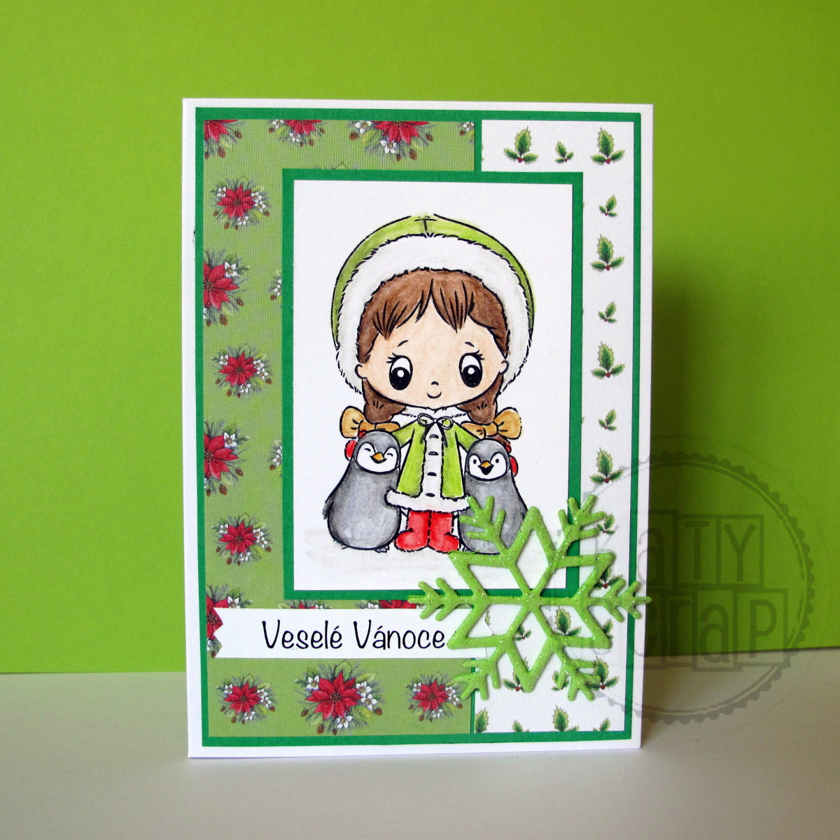 Vánoční s holčičkou