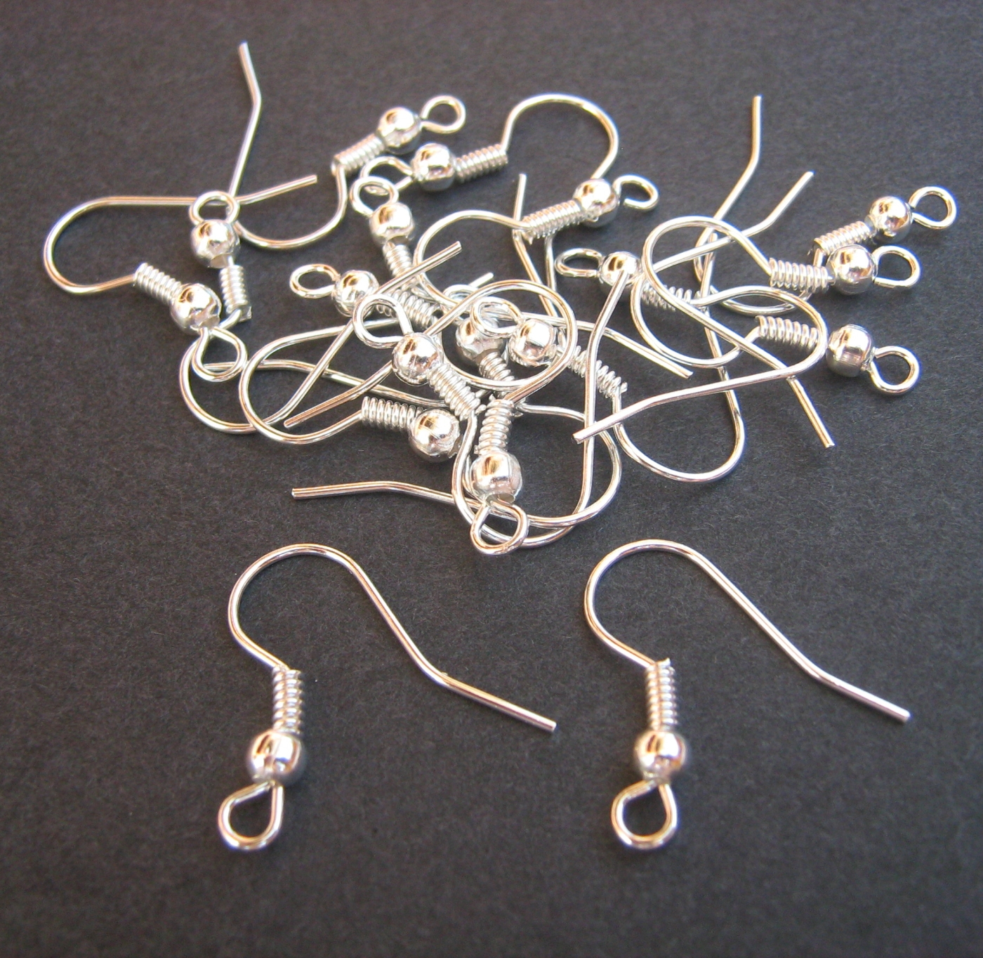 Náušnice - 100ks bez niklu