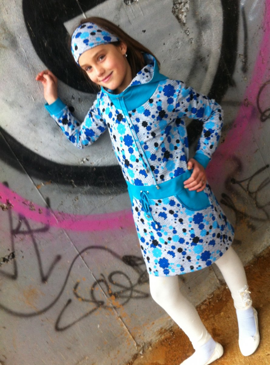 Origo mikinkové dětské šatky vel.150