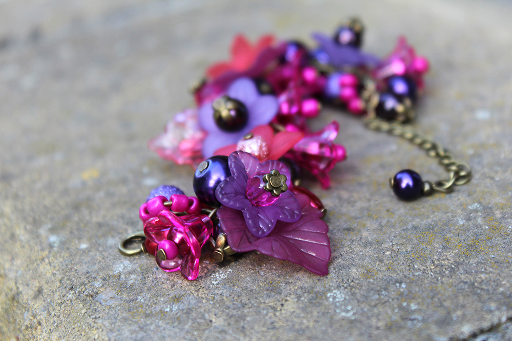 Náramek/cinkáček - "Červánky"