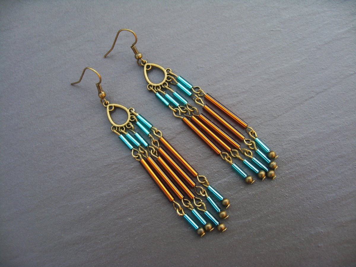 Trubičkové náušnice