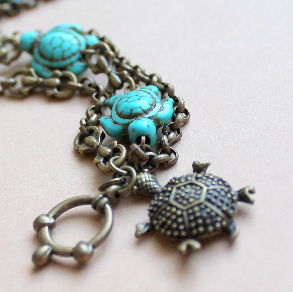 Želvičkový luxusní náramek 