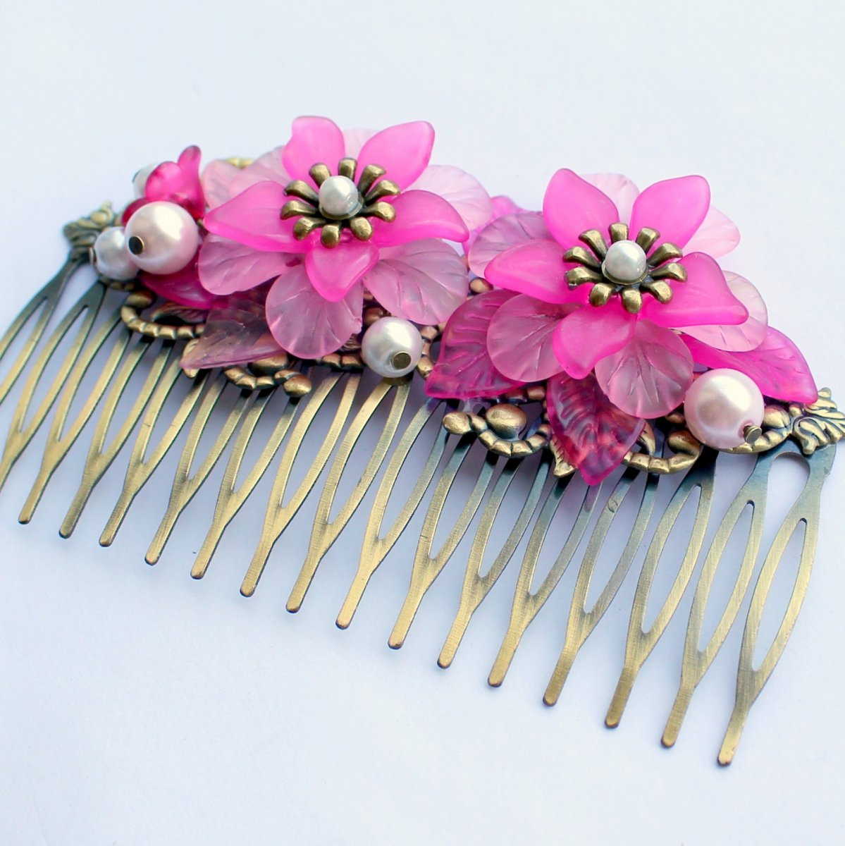 Rozkvetlý hřebínek 1 kus