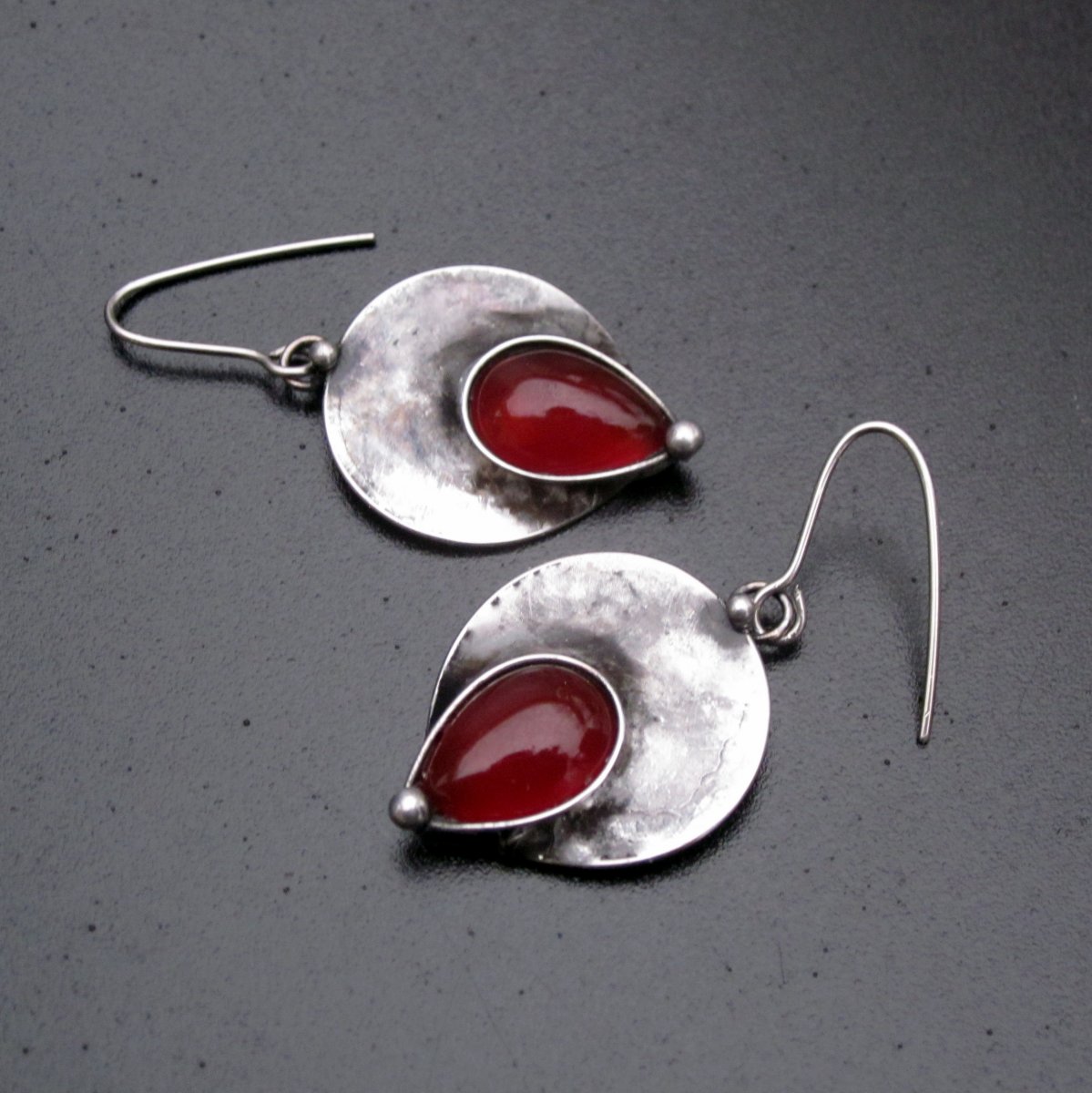 Náušnice s karneolem