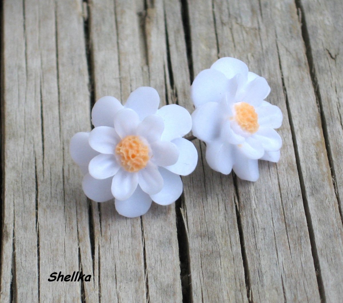 Náušnice s resinkou