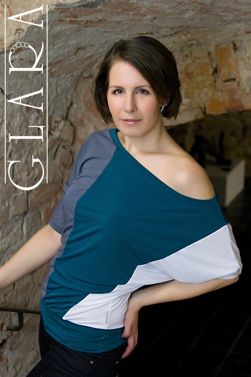 Tri-Color Top / G-E-W