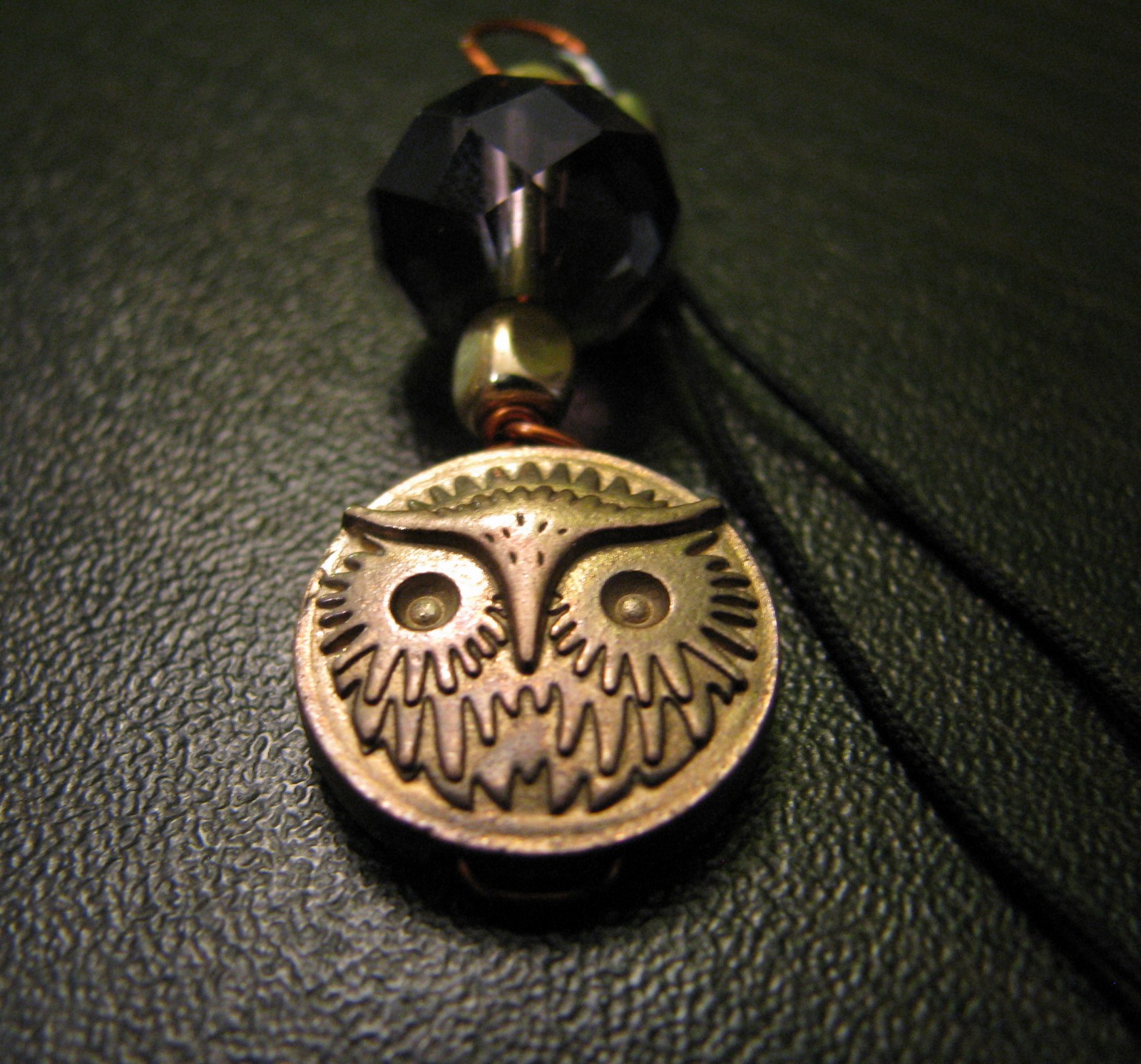 Sova, sova, ze Sovína - přívěsek na mobil